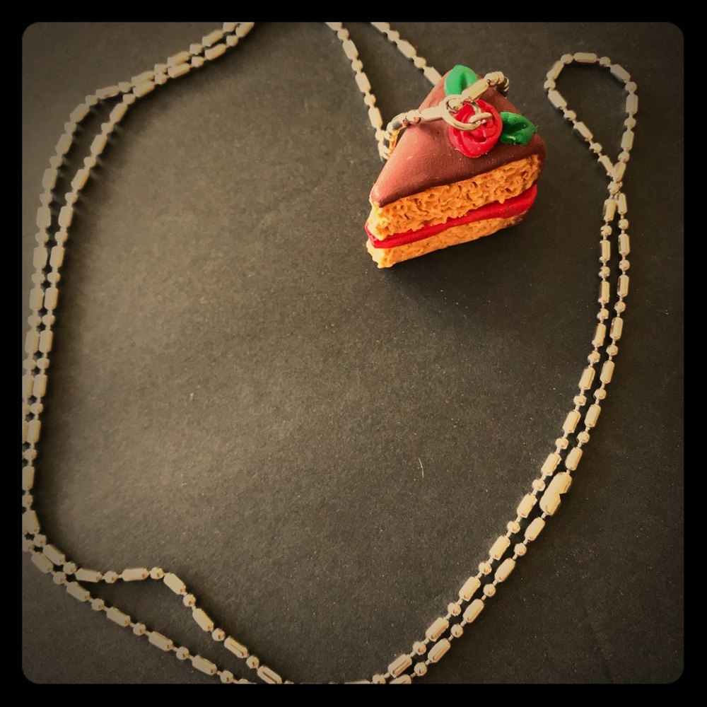 Let them eat Cake! Fimo Pendant